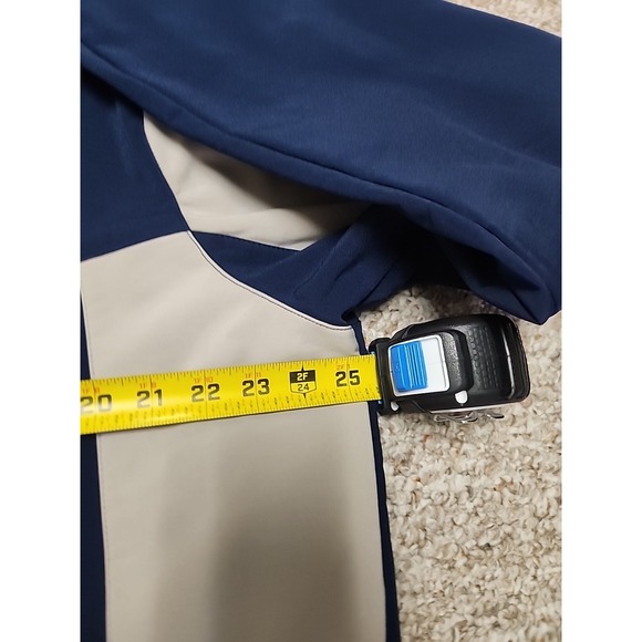 New England Patroits NFL Full-Zip Blue Soft Shell Jacket Size XL - Picture 14 of 14